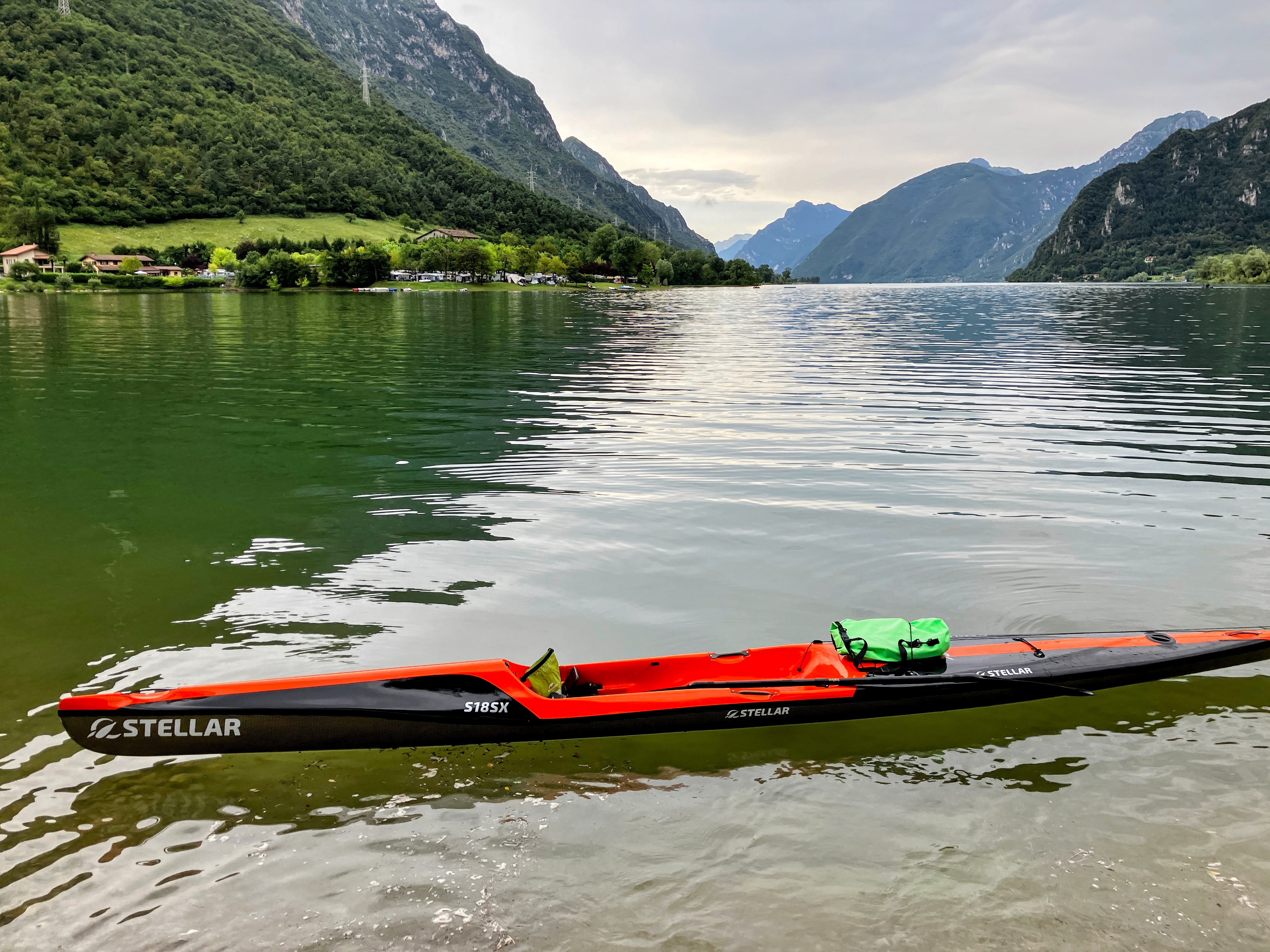 Training Kayak in Action