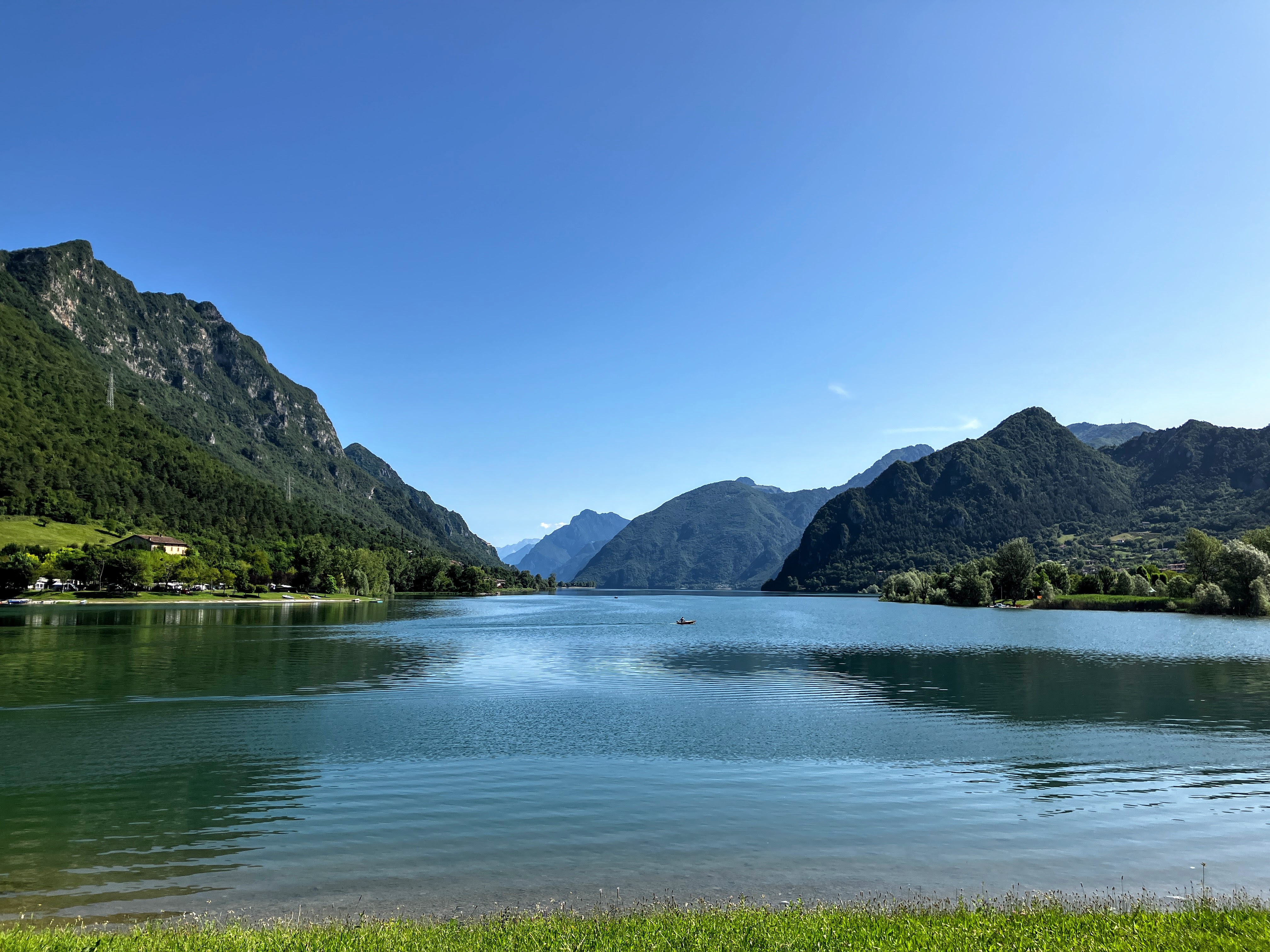 Windsurfing on Lake Idro